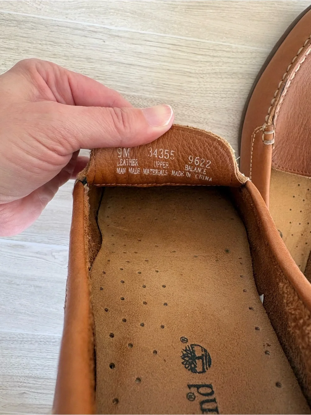 Timberland Classic Men's Heritage Driving Moccasins Tan Loafers Size 9 Old Money